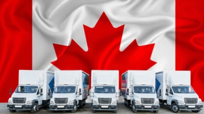 Canada Delivery Truck